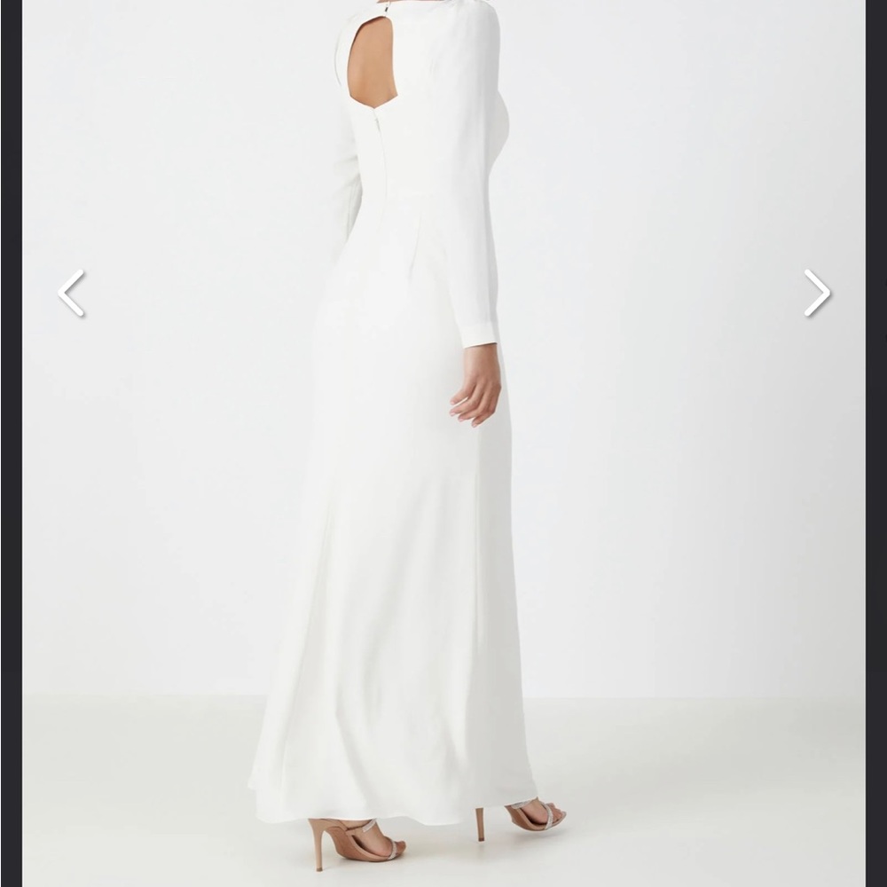 BCBG white dress